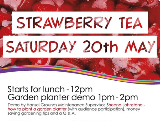 Come and enjoy a Strawberry Tea at Lindy's 