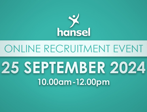 Online recruitment event - 25th September 2024
