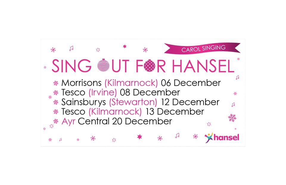 Schools and Supermarkets Sing out for Hansel! 