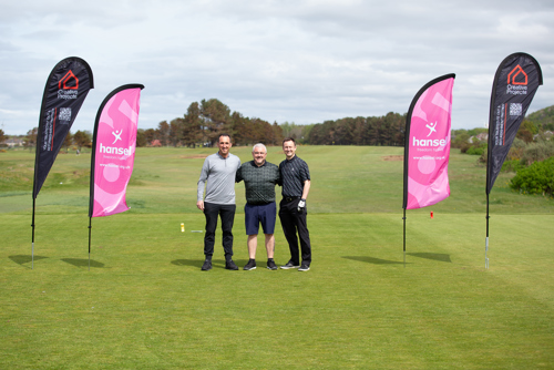 Hansel Golfers raise £6624 towards a new bathroom 