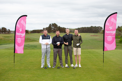 Hansel Golfers raise £6624 towards a new bathroom 