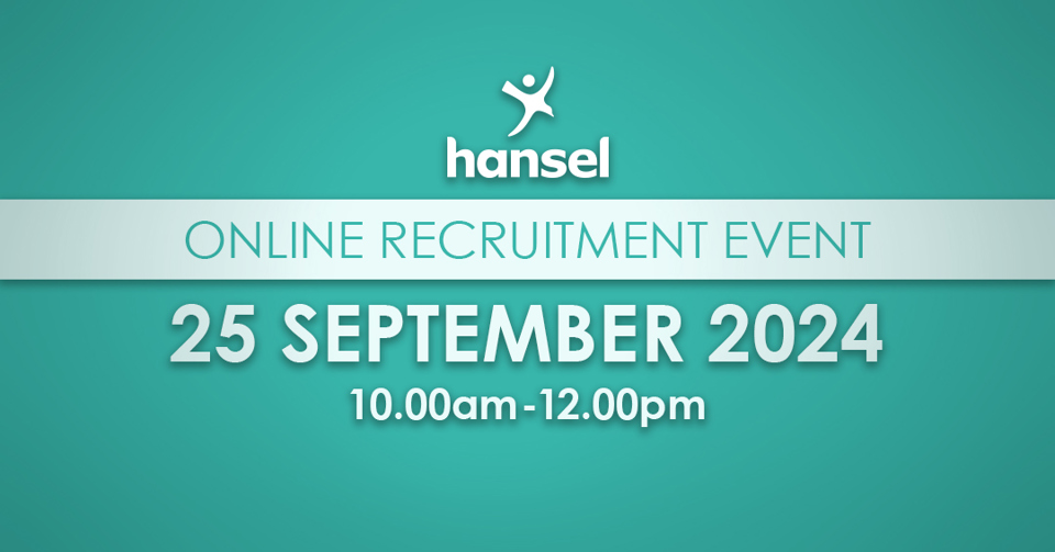 Online recruitment event - 25th September 2024