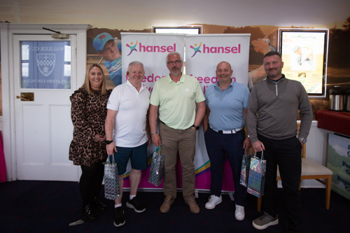 Hansel Golfers raise £6624 towards a new bathroom 