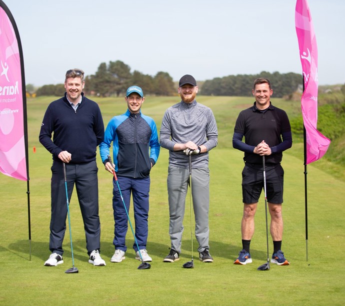 Golfers raise funds for Hansel gallery 8