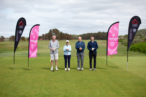 Hansel Golfers raise £6624 towards a new bathroom 