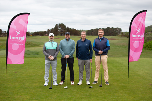Hansel Golfers raise £6624 towards a new bathroom 