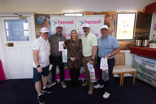 Hansel Golfers raise £6624 towards a new bathroom 