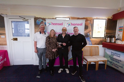 Hansel Golfers raise £6624 towards a new bathroom 