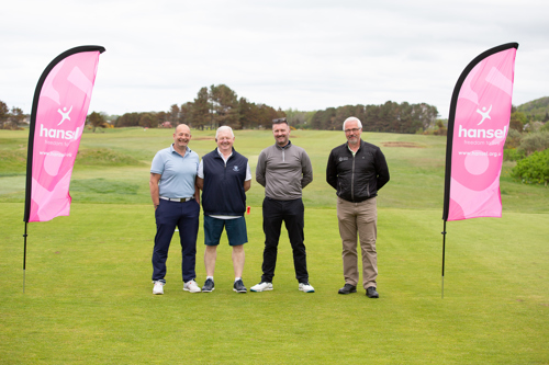 Hansel Golfers raise £6624 towards a new bathroom 