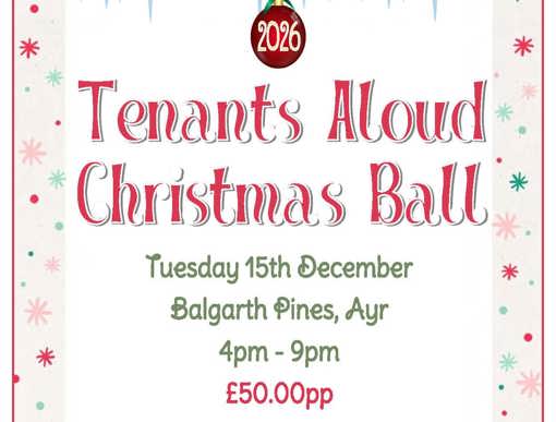 Tenants Aloud Newsletter - October 2026