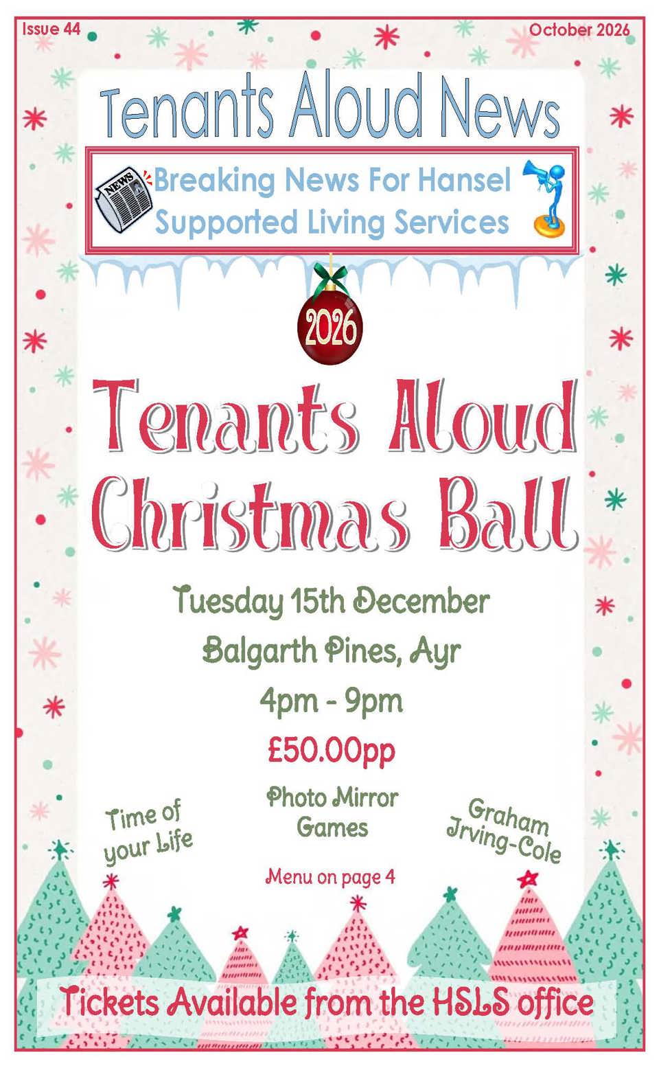 Tenants Aloud Newsletter - October 2026
