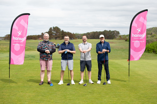 Hansel Golfers raise £6624 towards a new bathroom 